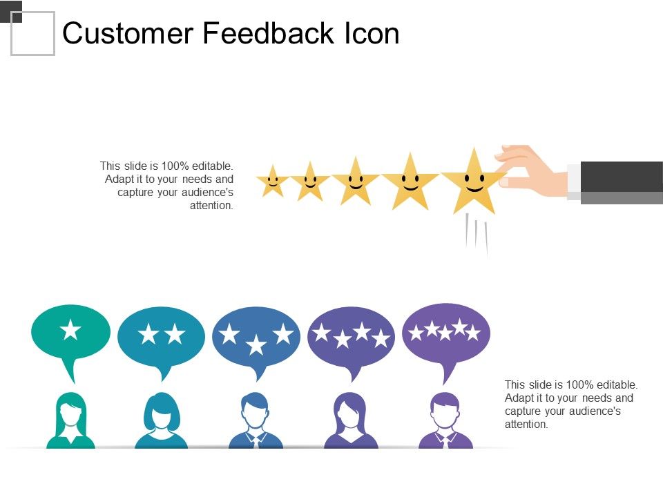 960x720 Customer Feedback Icon Templates Powerpoint Slides Ppt