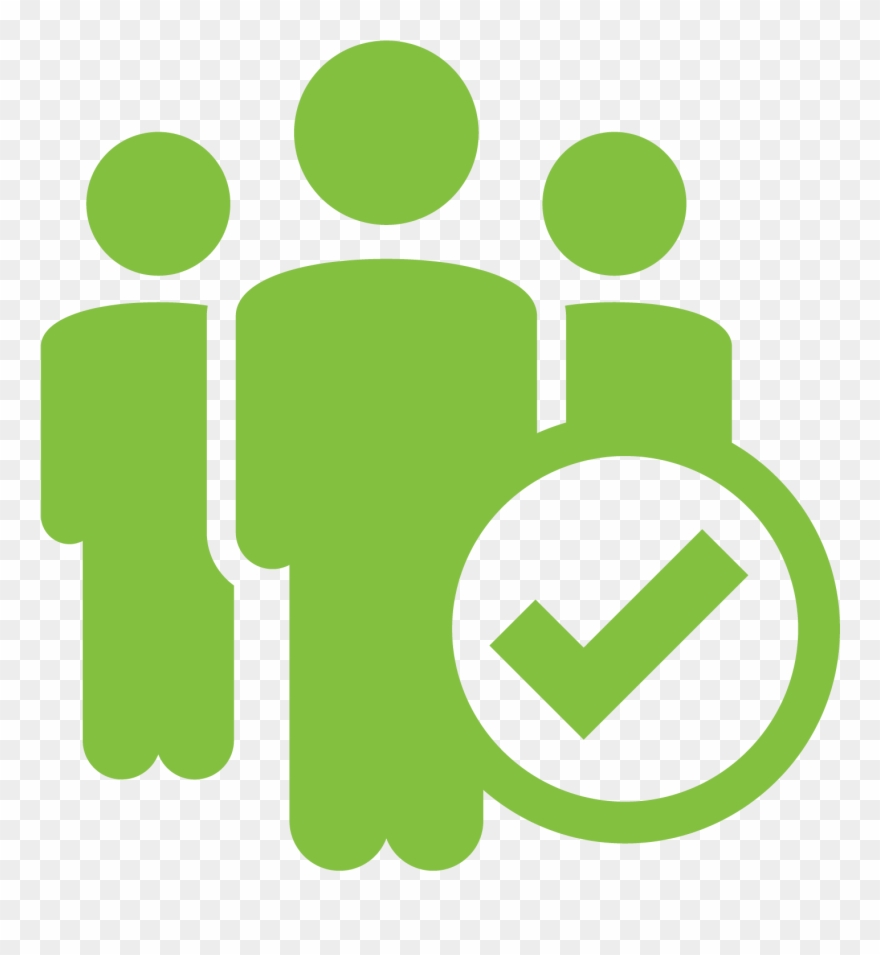 880x955 People With Check Mark Icon