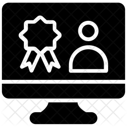 256x256 Customer Reward Icon Of Glyph Style