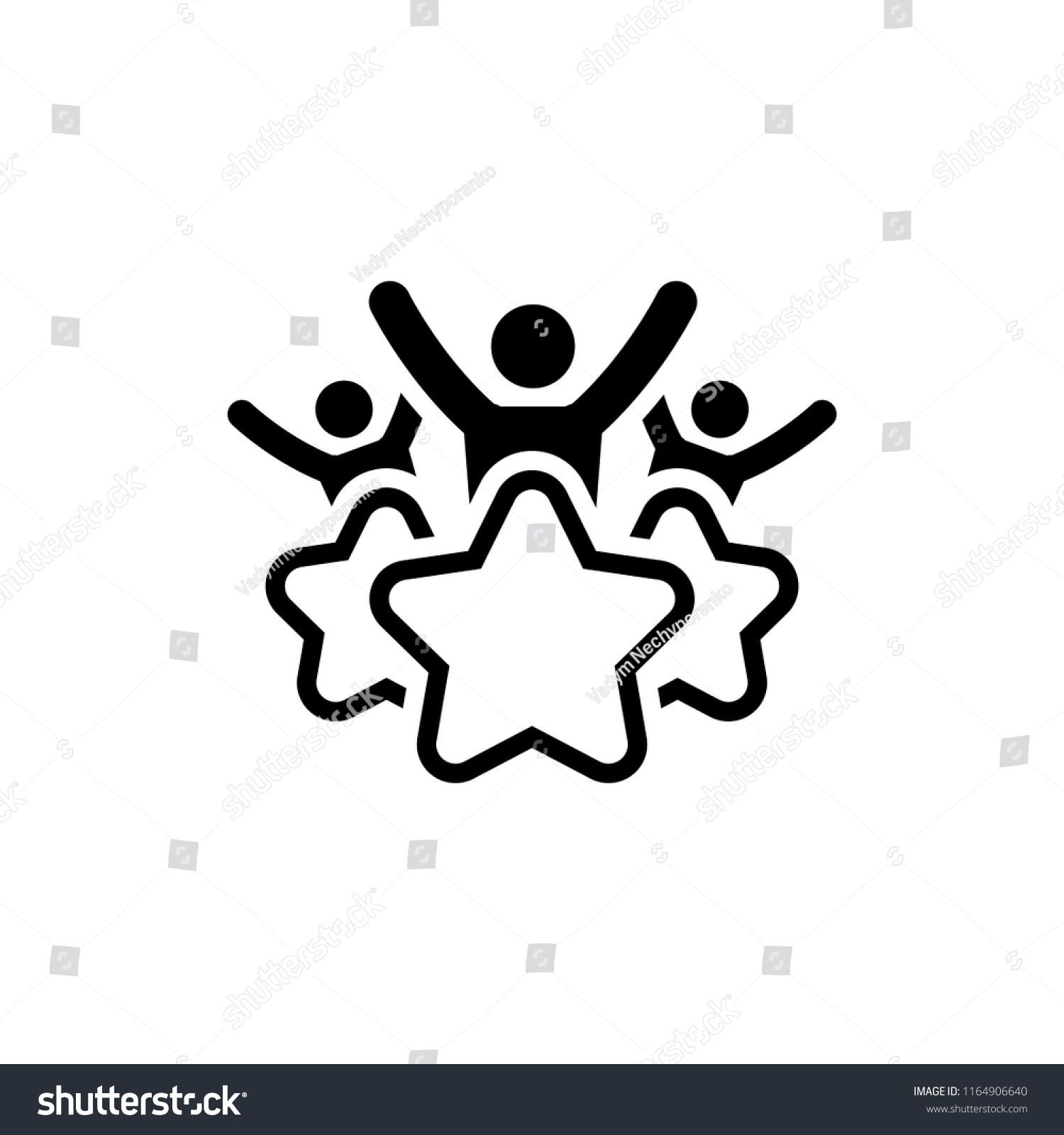 1500x1600 Customer Experience Line Icon Client Satisfaction Symbol