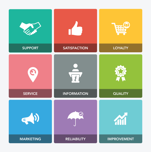 600x602 Customer Relationship Icon Set Free Download