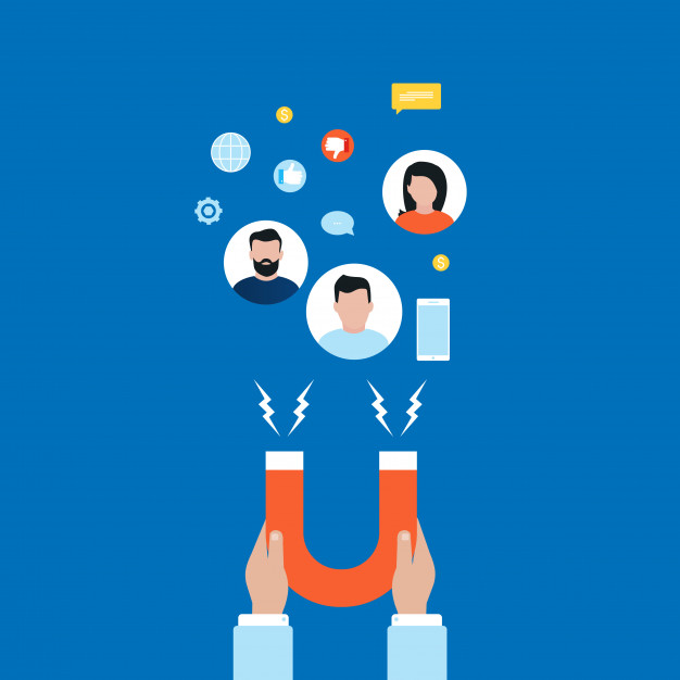 626x626 Target Market Concept, Attracting Customers, Customer Retention