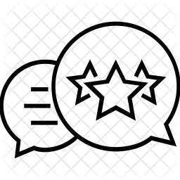 256x256 Customer Reviews Icon Of Line Style