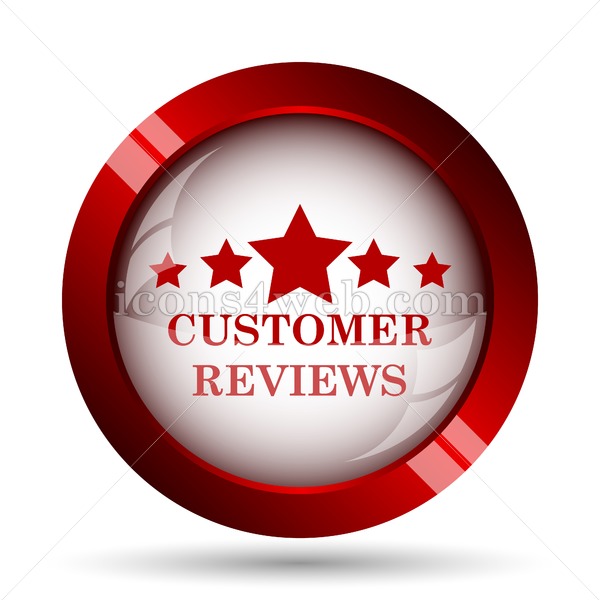 600x600 Customer Reviews Website Icon High Quality Web Button