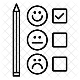 256x256 Customer Satisfaction Survey Icon Of Line Style