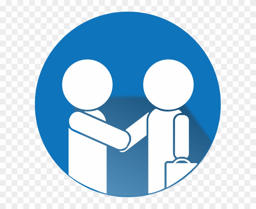 880x720 Customer Satisfaction Blue Icon Png Clipart