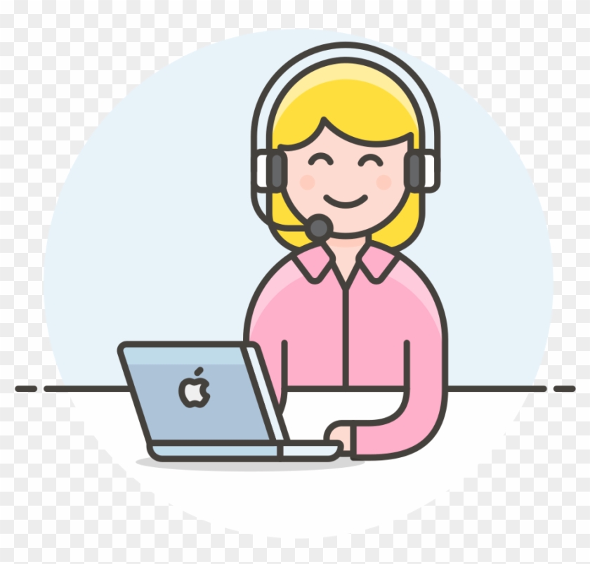 840x803 Customer Service Woman Icon