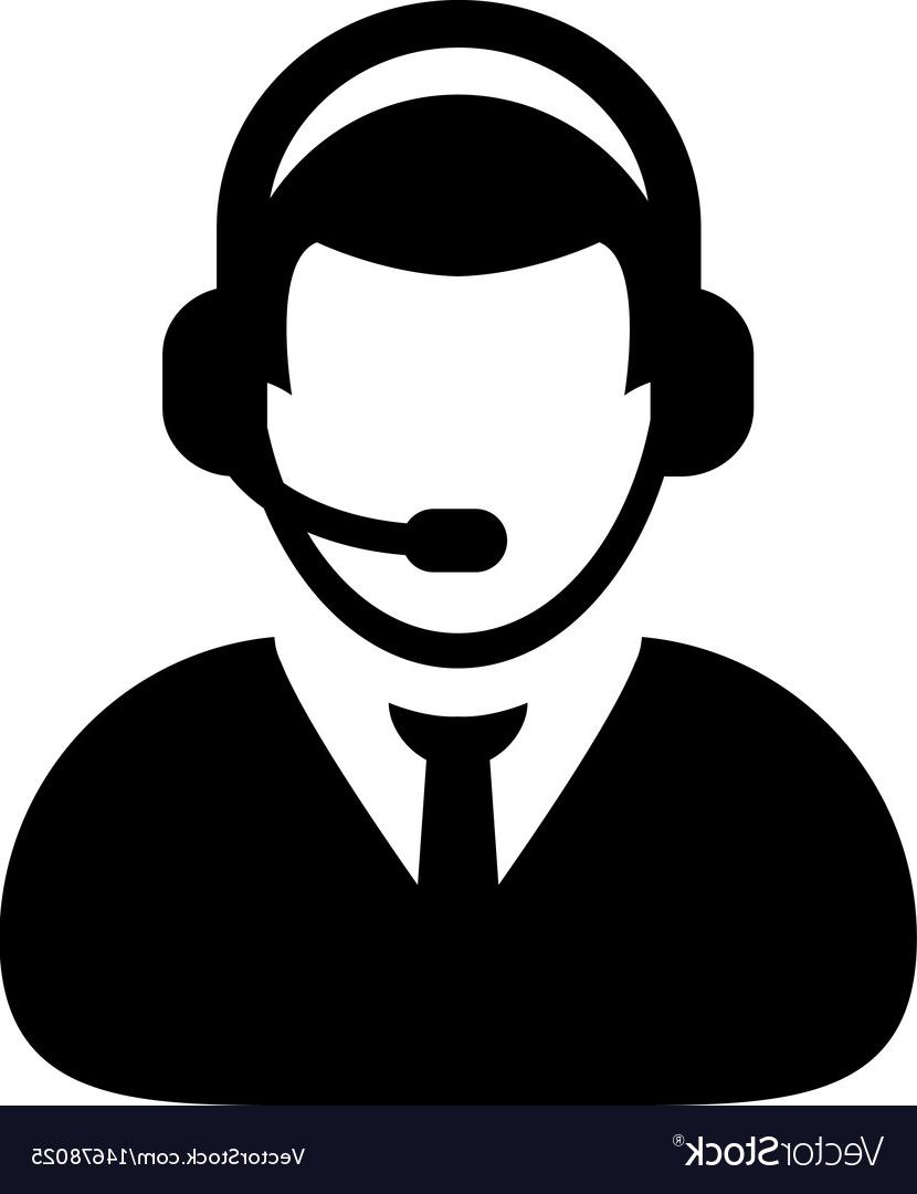 830x1080 Unique Customer Service Icon Vector Library Free Vector Art