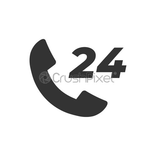 500x500 Customer Support Icon Graphic Design Template Vector
