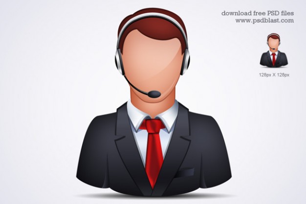 626x417 Online Customer Support Icon Free Download
