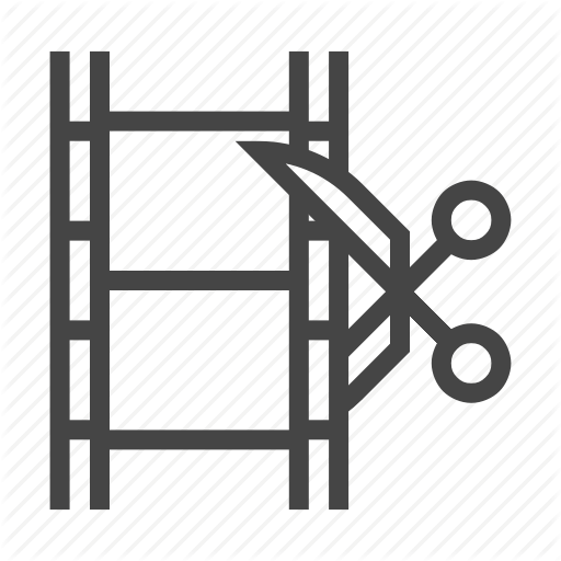 512x512 Audio, Cut, Editing, Media, Paste, Sound, Video Icon