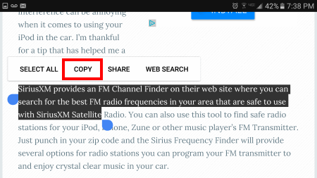 450x253 Android Cut, Copy, And Paste Text