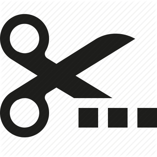 512x512 Cut, Scissor Icon