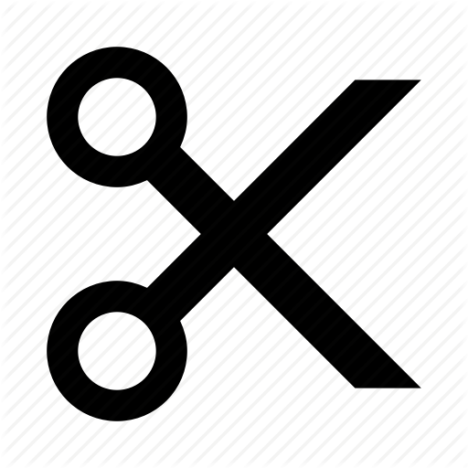 512x512 Crop, Cut, Scissors Icon