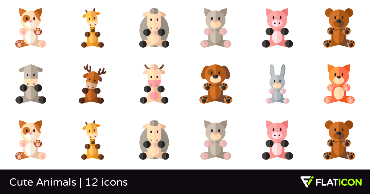 1200x630 Cute Animals Premium Icons