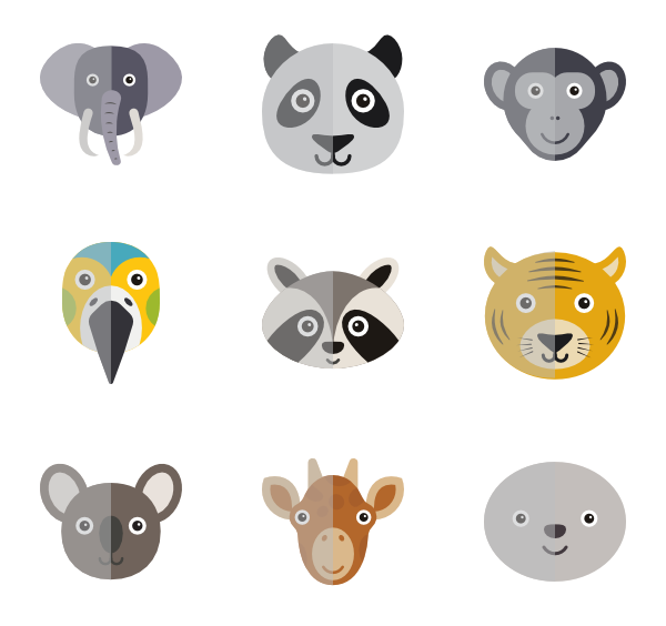600x564 Cute Animals Icons