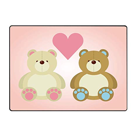 466x466 Hotspot Stylish Anti Slip Welcome Door Mat Cute Bear