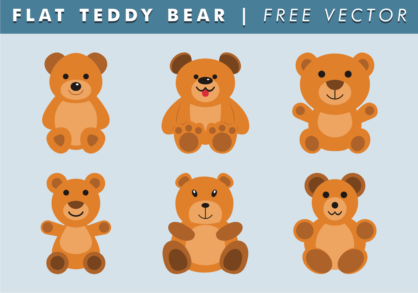 1400x980 Teddy Bear Free Vector Art