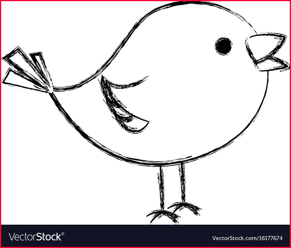 1000x850 Bird Drawing Cartoon Cute Bird Drawing Icon Royalty Free