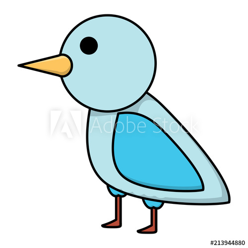 500x500 Cute Bird Icon