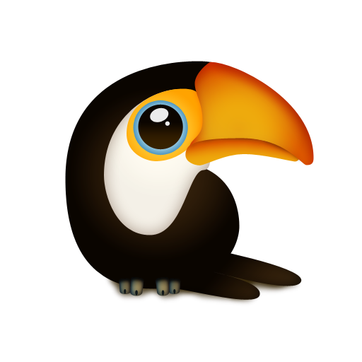512x512 Toucan, Bird, Animal, Tuqui, Trans Icon Cute Critters Icon Sets