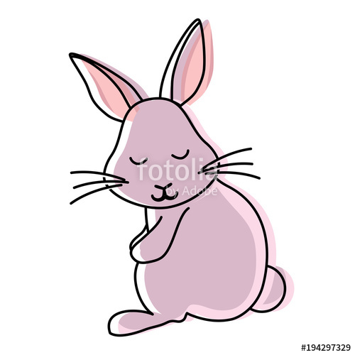500x500 Cute Bunny Icon Stock Image And Royalty Free Vector