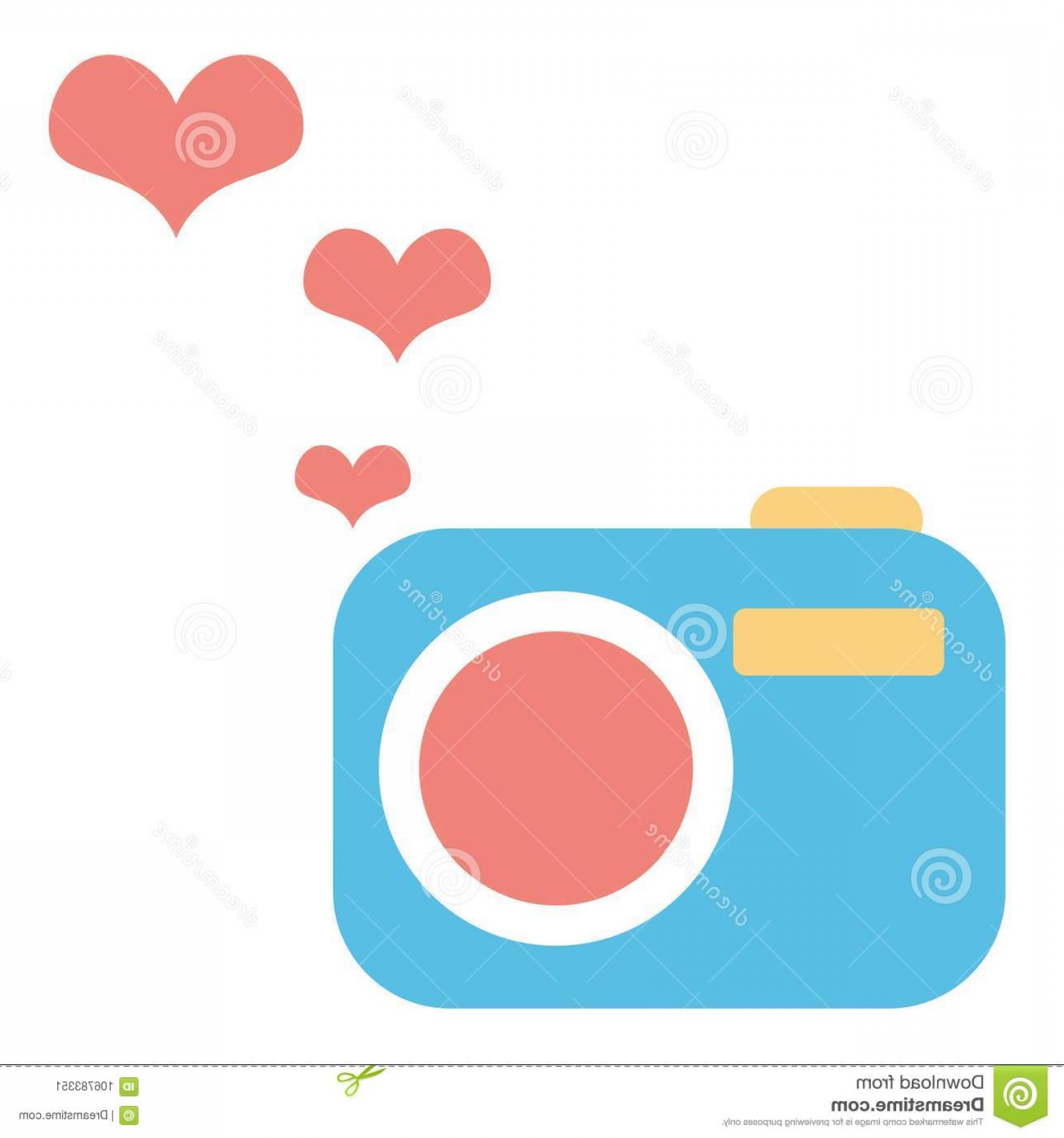 1560x1668 Creative Cute Camera Icon Colorful Concept Graphic Logo Vector