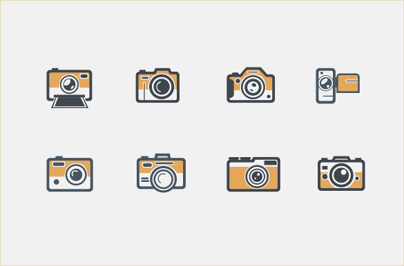 585x386 Camera Icons
