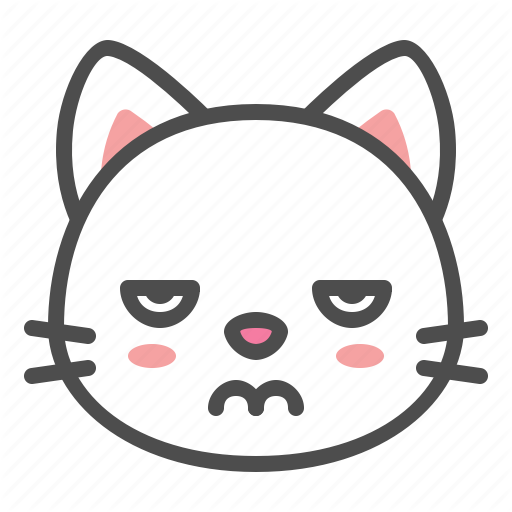 Angry, Avatar, Cat, Cute, Face, Kitten Icon 512x512 Angry, Avatar, Cat, Cute, Face, Kitten Icon