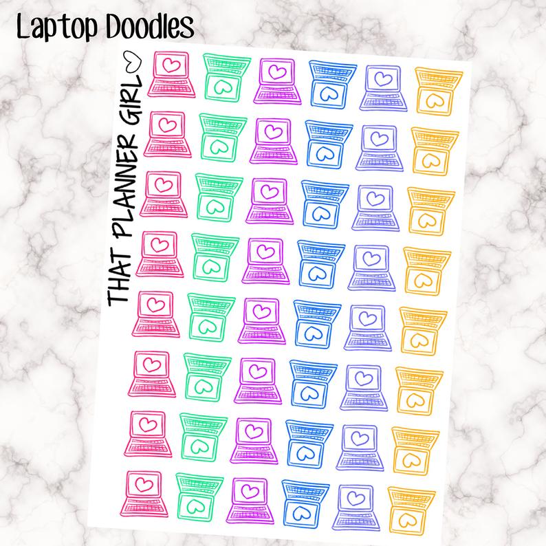 Laptop Computer Icon Stickers Cute And Perfect For Planning Etsy 794x794 Laptop Computer Icon Stickers Cute And Perfect For Planning Etsy
