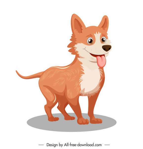 Dog Icon Cute Cartoon Sketch Free Vector In Adobe Illustrator 579x600 Dog Icon Cute Cartoon Sketch Free Vector In Adobe Illustrator