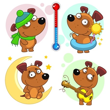 Set Of Cute Dog Icon Royalty Free Vector Graphics 450x450 Set Of Cute Dog Icon Royalty Free Vector Graphics