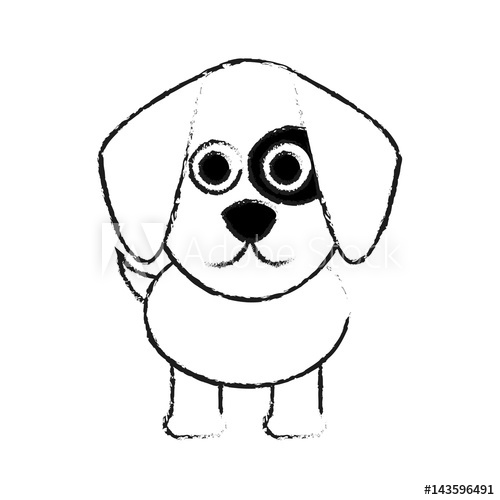 Cute Dog Icon Image Vector Illustration Design 500x500 Cute Dog Icon Image Vector Illustration Design