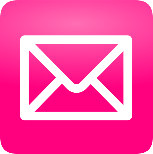Pink Email Button Clip Art 594x595 Pink Email Button Clip Art