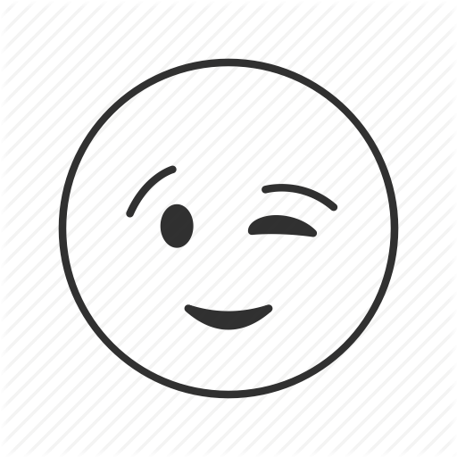 Closing One Eye, Cute Face, Emoji, Facial Expression, Smiling Face 512x512 Closing One Eye, Cute Face, Emoji, Facial Expression, Smiling Face