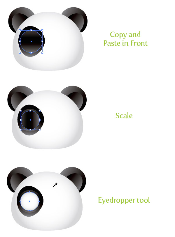 Create A Cute Panda Bear Face Icon 600x814 Create A Cute Panda Bear Face Icon