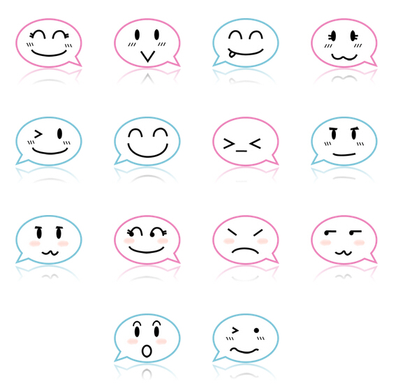 Designer Chat Icon Theme Cute Face Png 580x550 Designer Chat Icon Theme Cute Face Png