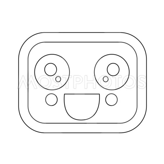 Kawaii Cute Face Icon 563x563 Kawaii Cute Face Icon