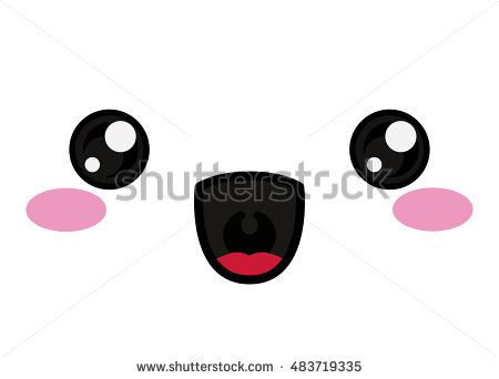 Kawaii Happy Face Icon Cute Cartoon And Character Theme Isolated 450x342 Kawaii Happy Face Icon Cute Cartoon And Character Theme Isolated