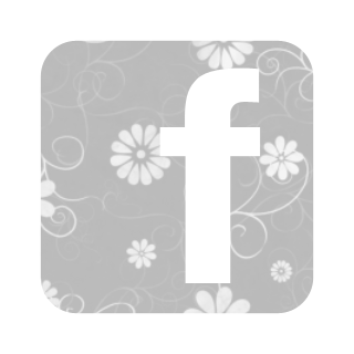 Flat Gray Floral Icon Social Media Logos Facebook Logo 320x320 Flat Gray Floral Icon Social Media Logos Facebook Logo