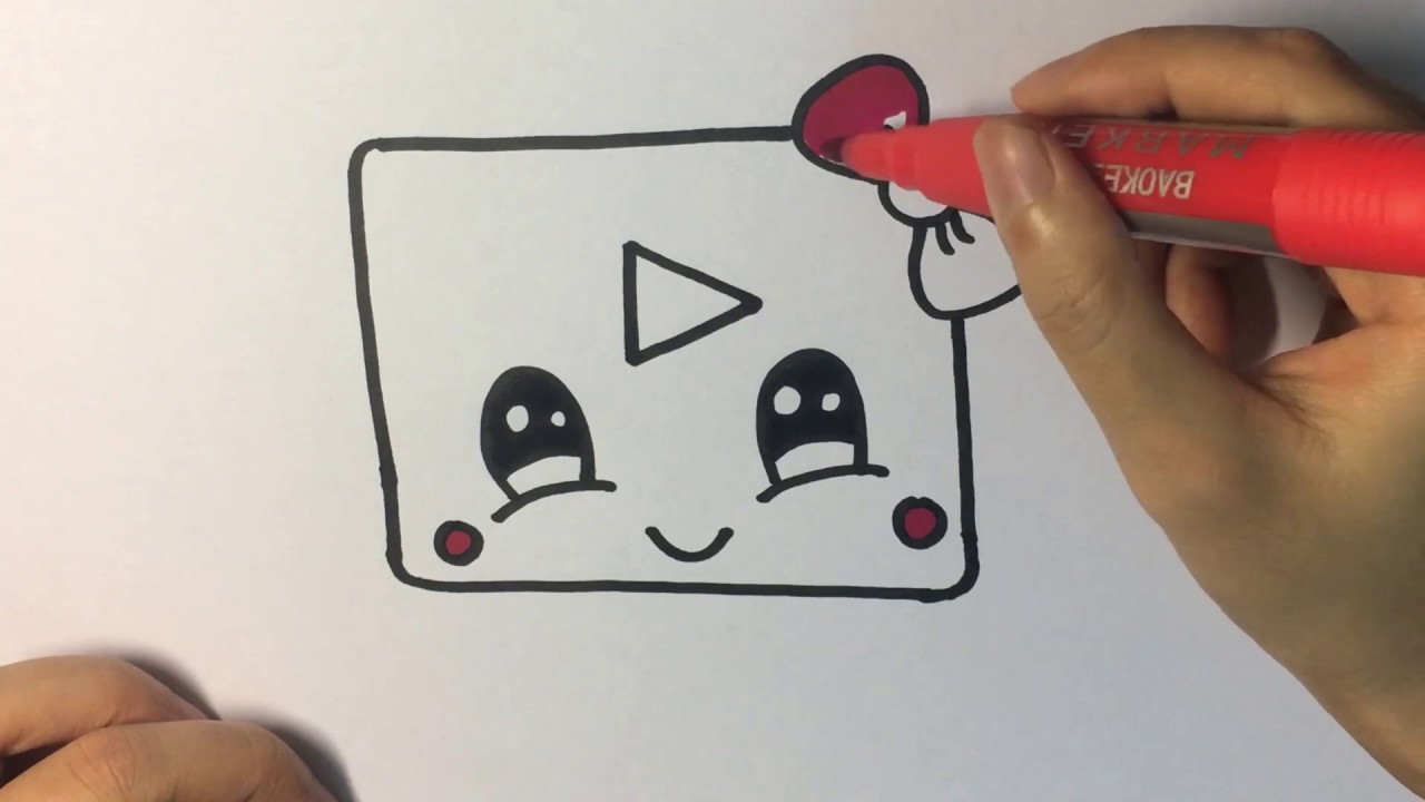 How To Draw For Kids Easy, Draw Cute Facebook Icon 1280x720 How To Draw For Kids Easy, Draw Cute Facebook Icon