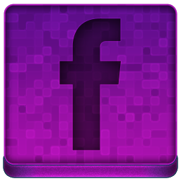 Pink Facebook Tile Icon, Png Clipart Image 256x256 Pink Facebook Tile Icon, Png Clipart Image