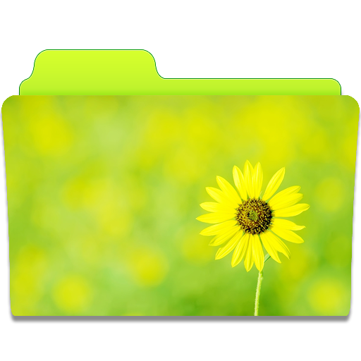 512x512 Folder Sunflower Icon Cute Folders Iconset Anabella Falivene