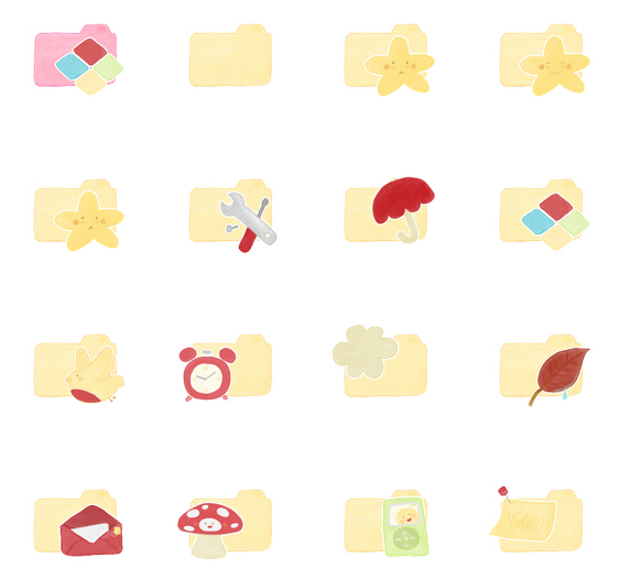 563x527 Designer Cute Folder Icon Png