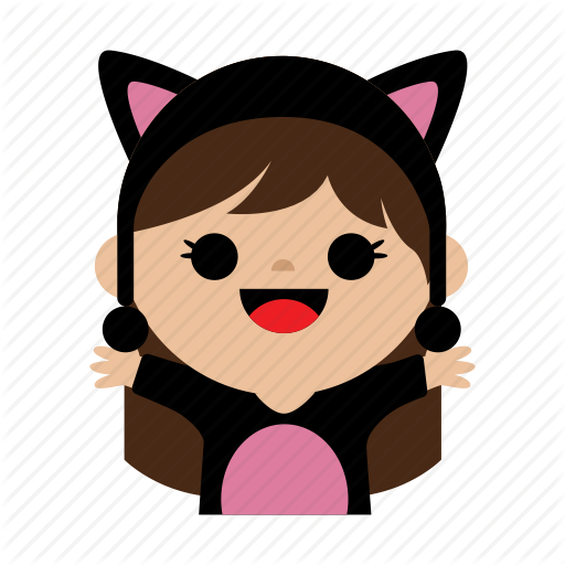 512x512 Cat, Child, Costum, Cute, Girl, Kids, Sweet Icon