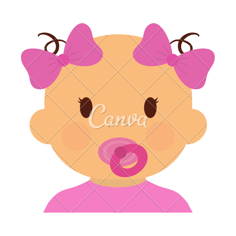 800x800 Cute Baby Girl Icon