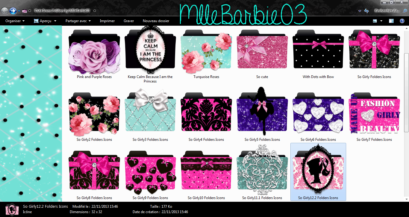 1366x726 Cute Icons Folders