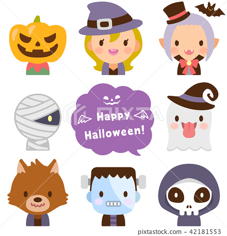 450x468 Halloween Cute Monster Happy Halloween Face