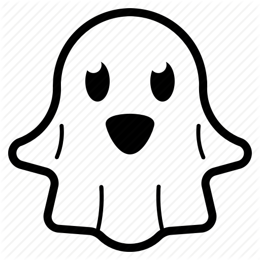 512x512 Character, Cute, Ghost, Halloween Icon