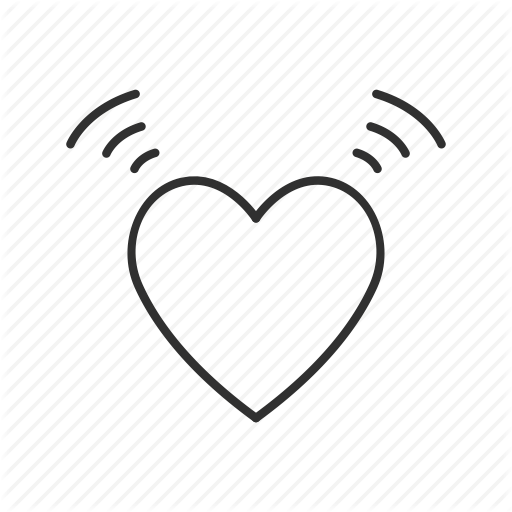 512x512 Cute Heart, Glowing Heart, Happy, Heart, Heartbeat, Hearts